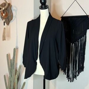 Torrid Open-Front Crop Blazer